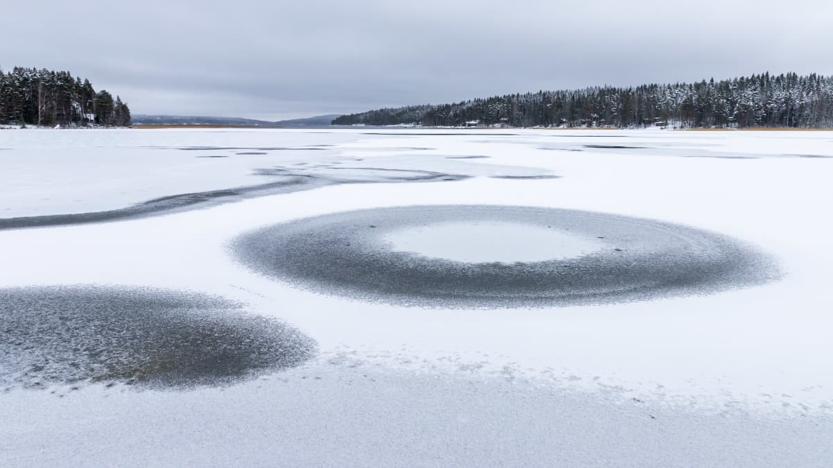 Heikkoja jäitä.