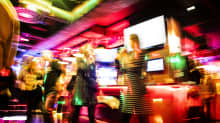 Yöelämää Helsingissä ravintola Pataässässä 15. lokakuuta.