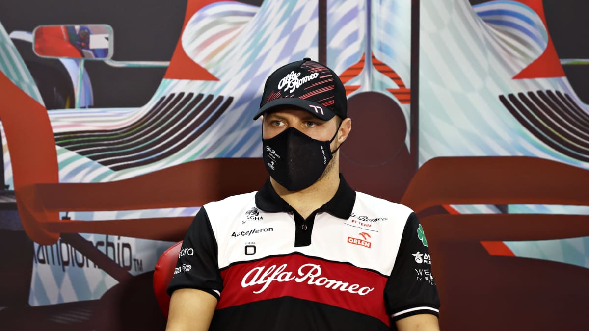 Alfa Romeon Valtteri Bottas.