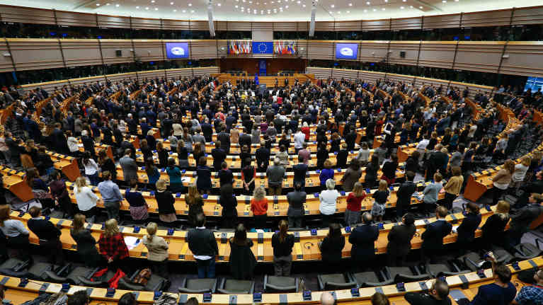 The European Parliament has MEPs from all EU countries. Image: EPA