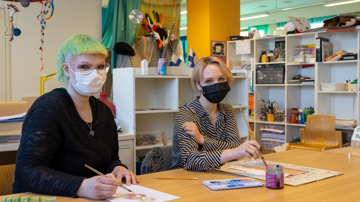 Janette Heinä ja Sofia Varjolahti
