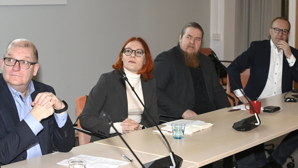 Riku Aalto, Annika Rönni-Sallinen, Ismo Kokko ja Jarkko Eloranta.
