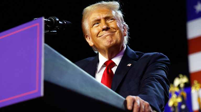 Donald Trump palaa presidentin tehtävään tammikuussa. Kuva: Chip Somodevilla / AFP