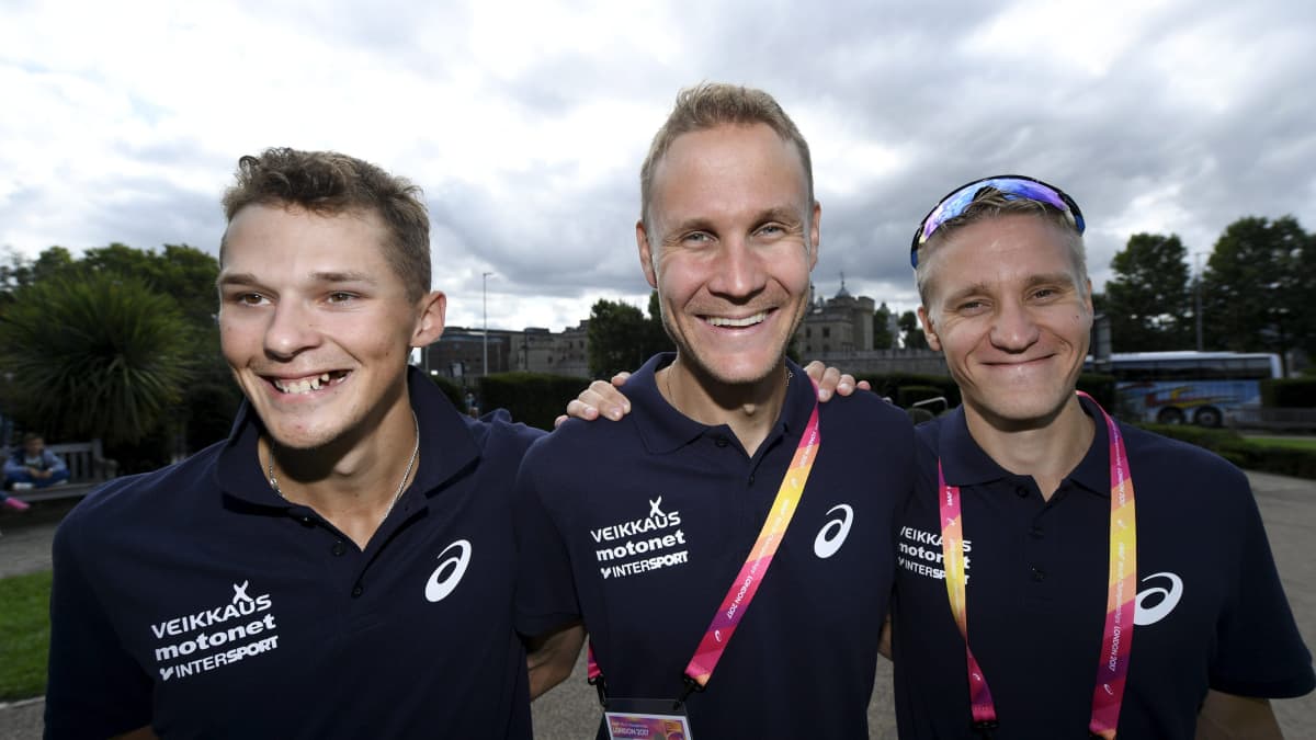 Aleksi Ojala, Jarkko Kinnunen ja Veli-Matti Partanen