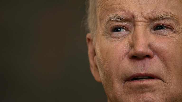 Presidentti Joe Biden ei pyri enää presidentiksi marraskuun vaaleissa. Kuva: Brendan Smialowski / AFP