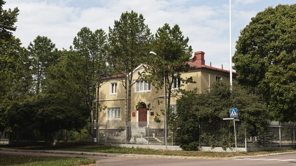 Venäjän konsulaatti Maarianhaminassa.