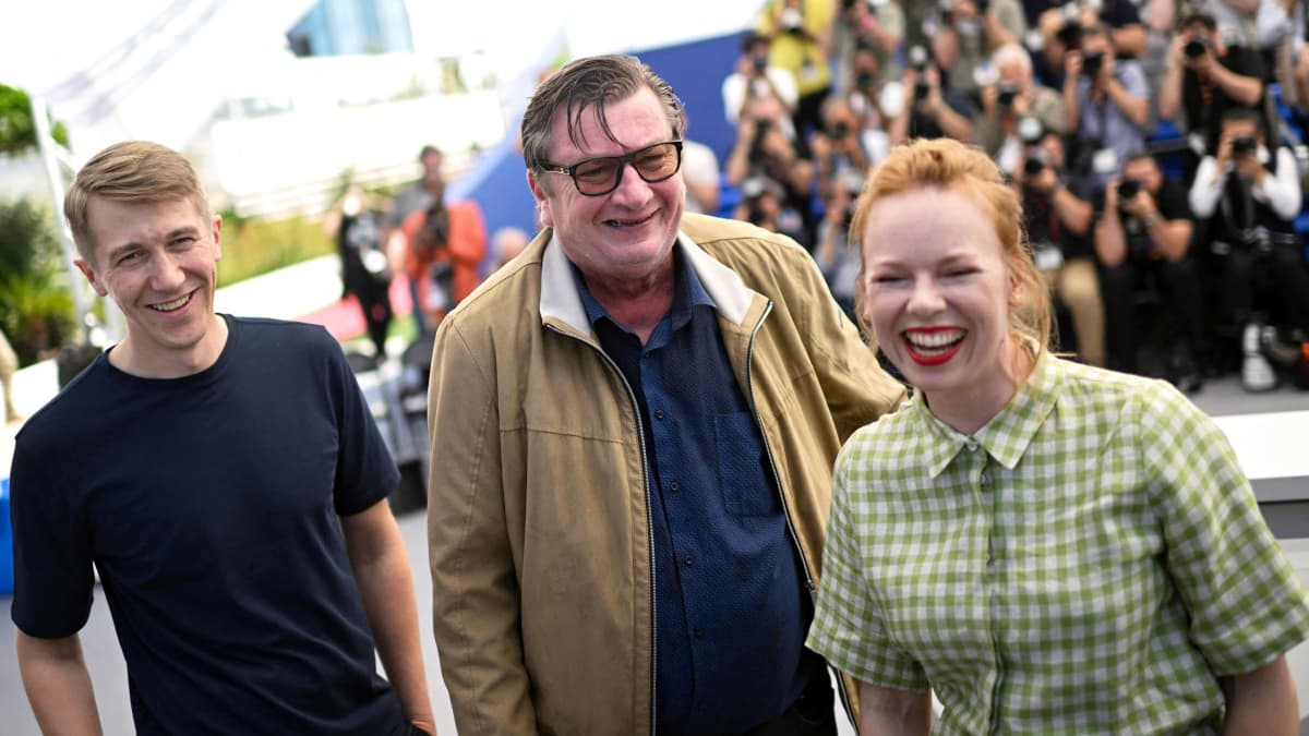 Jussi Vatanen, Aki Kaurismäki ja Alma Pöysti.