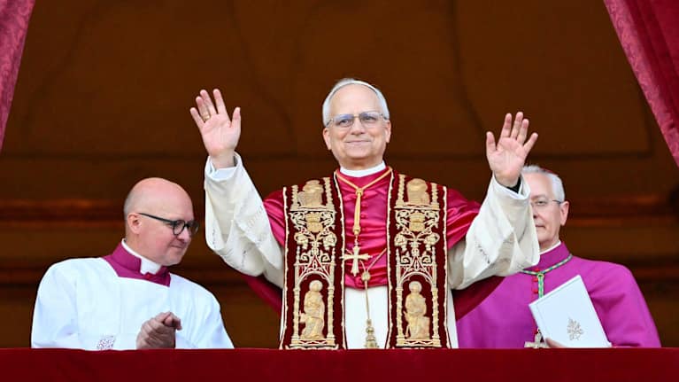 Paavi Leo XIV. Kuva: Alberto Pizzoli / AFP / Lehtikuva