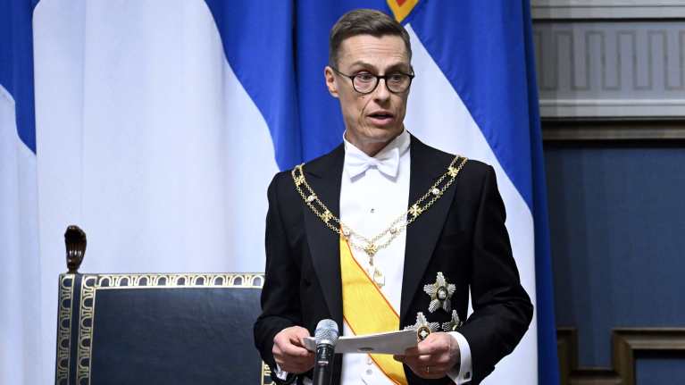 Tasavallan presidentti Alexander Stubb. Kuva: Lehtikuva