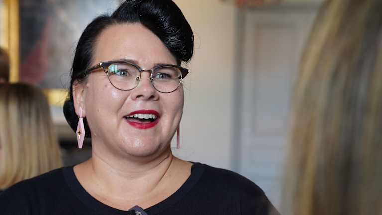 H r F r Finl ndska N rv rdaren Hanna Jokinen Pris Av Drottning Silvia 