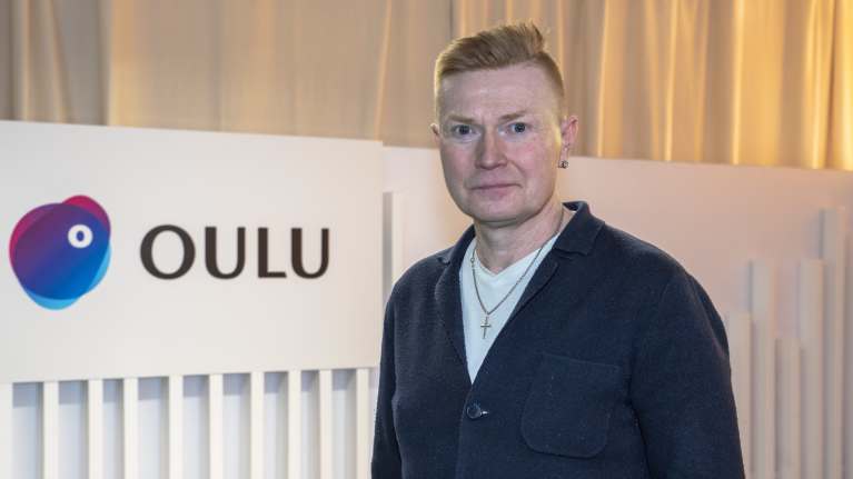 Mikko Salmi, Oulun kaupungin viestintäjohtaja. Kuva otettu 20.3.2024