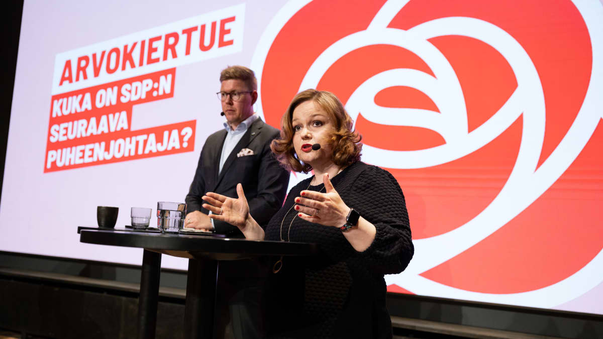 Antti Lindtman ja Krista Kiuru.