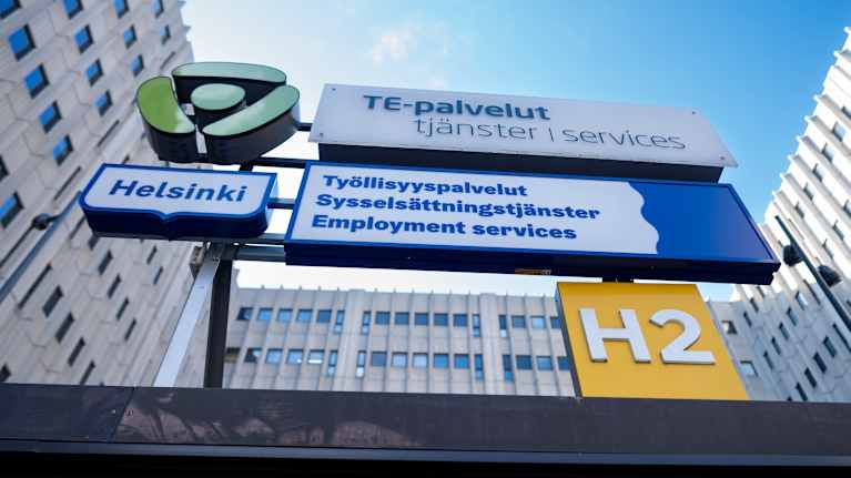 TE-toimistot suljetaan vuoden lopussa. Kuva: Jari Kovalainen / Yle