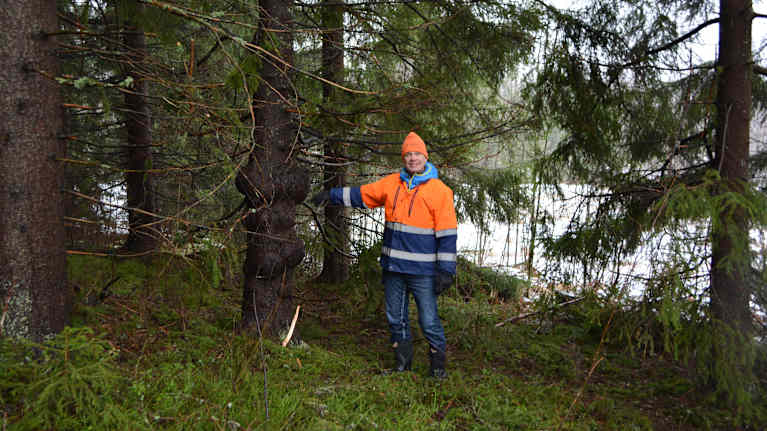 Ove Simosas från Södra skogsreviret
