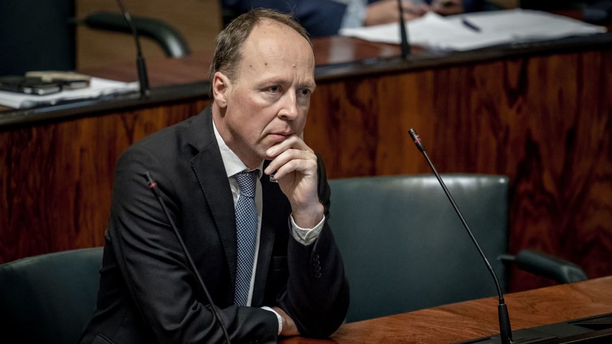 Kansanedustaja Jussi Halla-Aho ,PS, täysistunnossa 11.9.2019