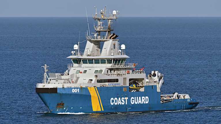 The Swedish Coast Guard patrol vessel Poseidon.