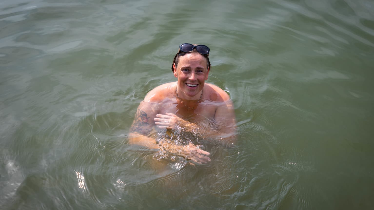 Empowerment and tranquility on a respected nude beach