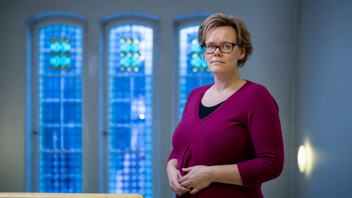 Pietarsaaren sairaalan johtava lääkäri Pia-Maria Sjöström, Pietarsaari, 3.12.2018.