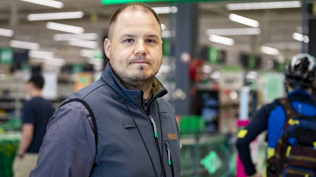 Lappeenrannan Prisman johtaja Antti Punkkinen.