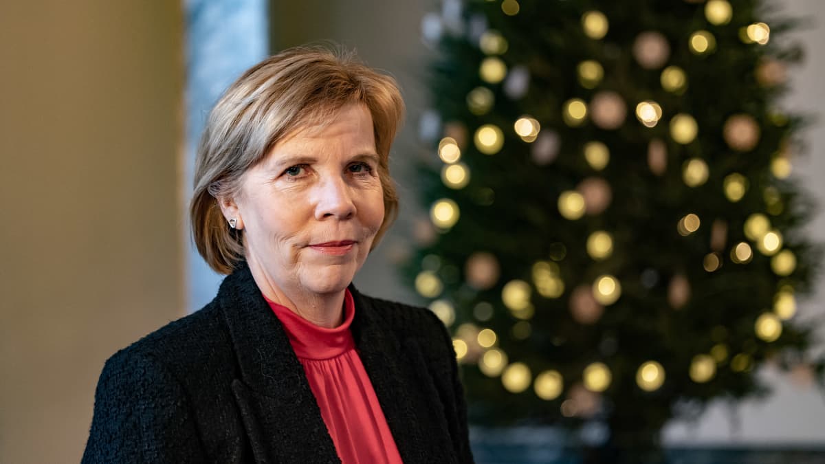 Opetusministeri Anna-Maja Henriksson. Kuva: Jorma Vihtonen / Yle