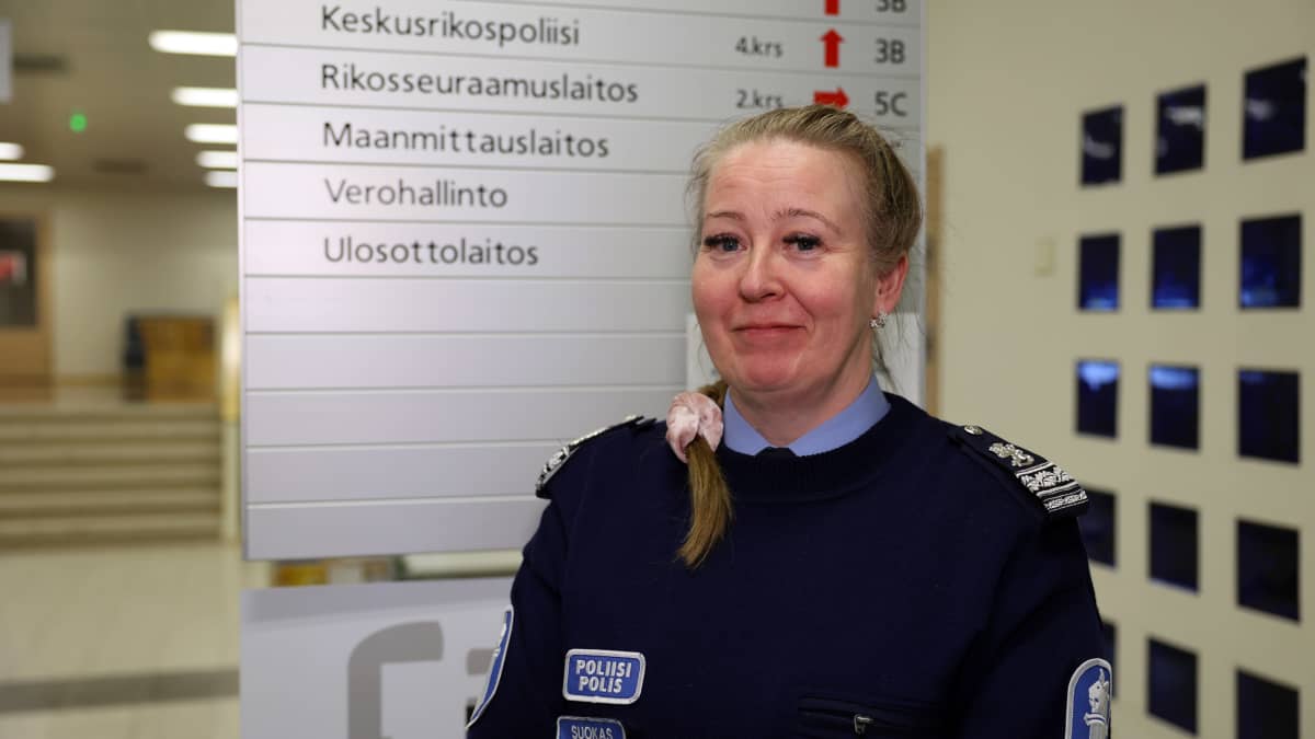 Rovaniemen poliisilaitoksen rikosylikomisario Pälvi Suokas.