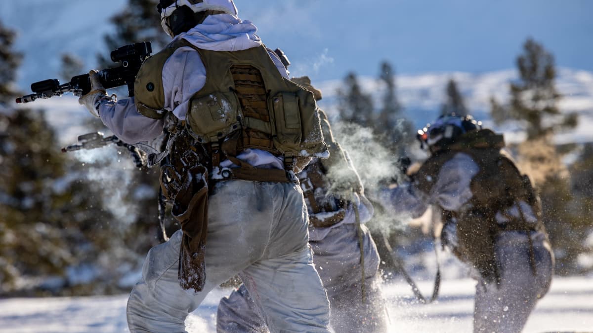 Norjan armeijan sotilaita