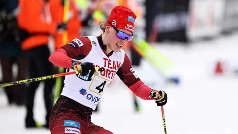 Image 4: Miro Karppanen was in great shape during the skiing competitions.