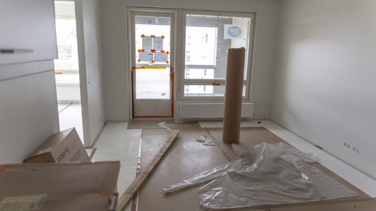 Asumisoikeusasunto rakenteilla Vantaan Kivistössä