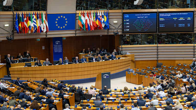 European Parliament in Brussels. Photo: Mimmi Nietula / Yle