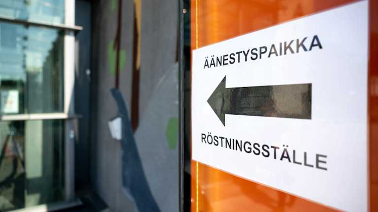 Municipal elections are held in every municipality in mainland Finland. Photo: Hilma Toivonen / Yle