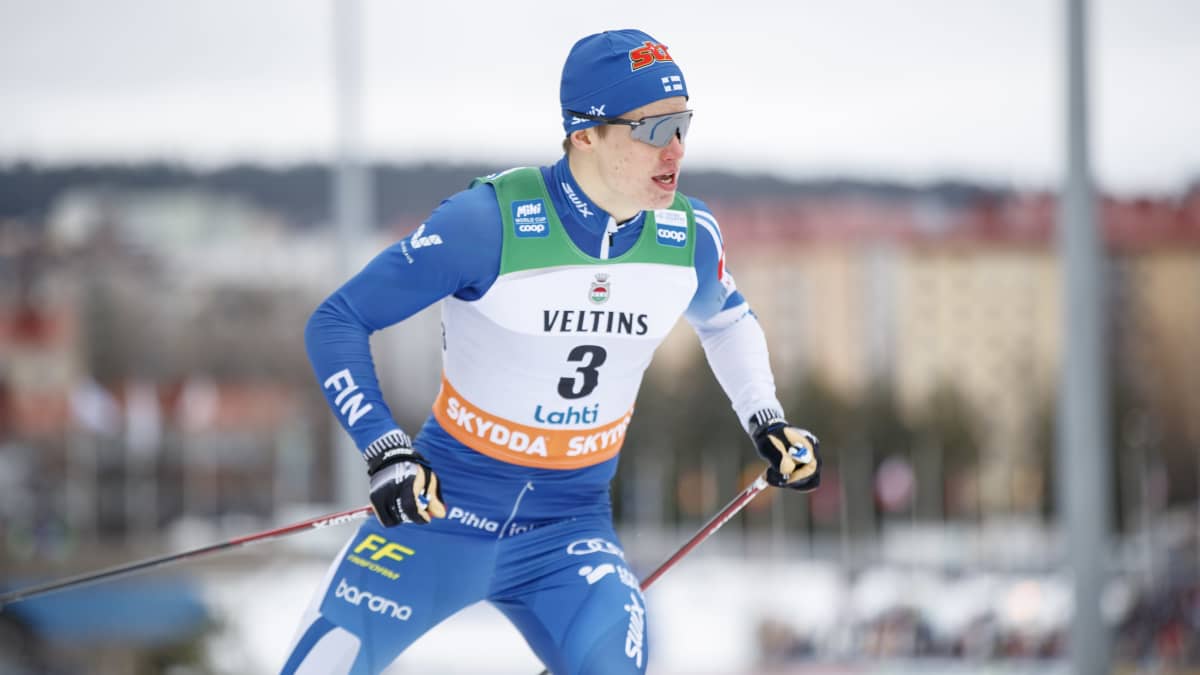 Niilo Moilanen oli paras suomalaismies sprinttikarsinnassa.