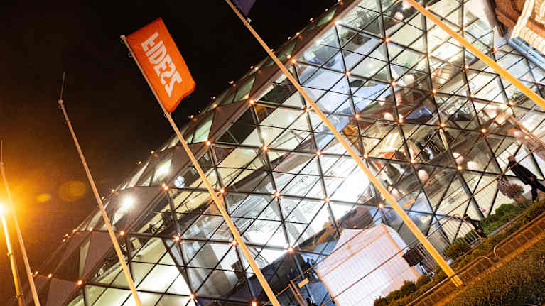 Fidesz puolueen tilaisuus Budapestissä.