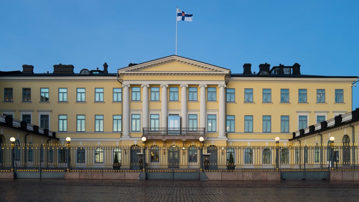 Presidentinlinna on presidentin työpaikka. Kuva: Pekka Tynell / YLE