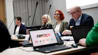 SAK ja sen jäsenliitot pitivät tiedotustilaisuuden Helsingissä 21. syyskuuta 2023 siitä, miten ne aikovat vastata hallituksen suunnittelemiin leikkauksiin.