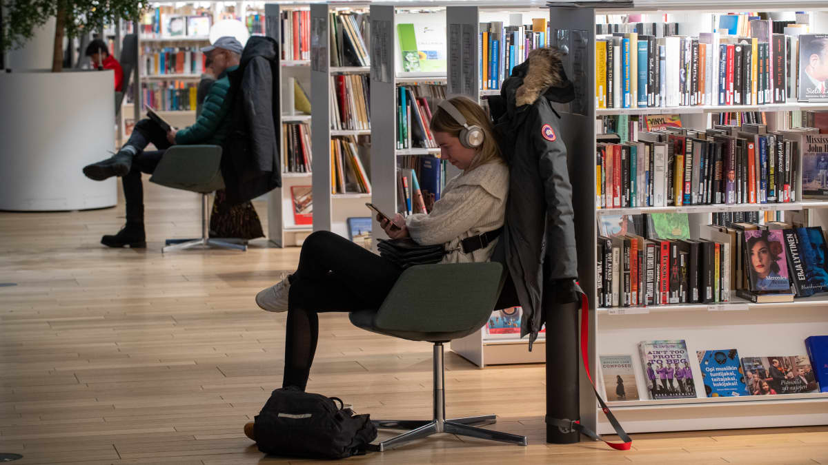 Oodi. Helsingin keskustakirjasto. 