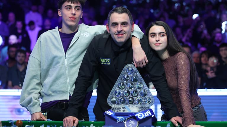 Ronnie O'Sullivan voitti tammikuussa arvostetuimman kutsuturnauksen The Mastersin...  