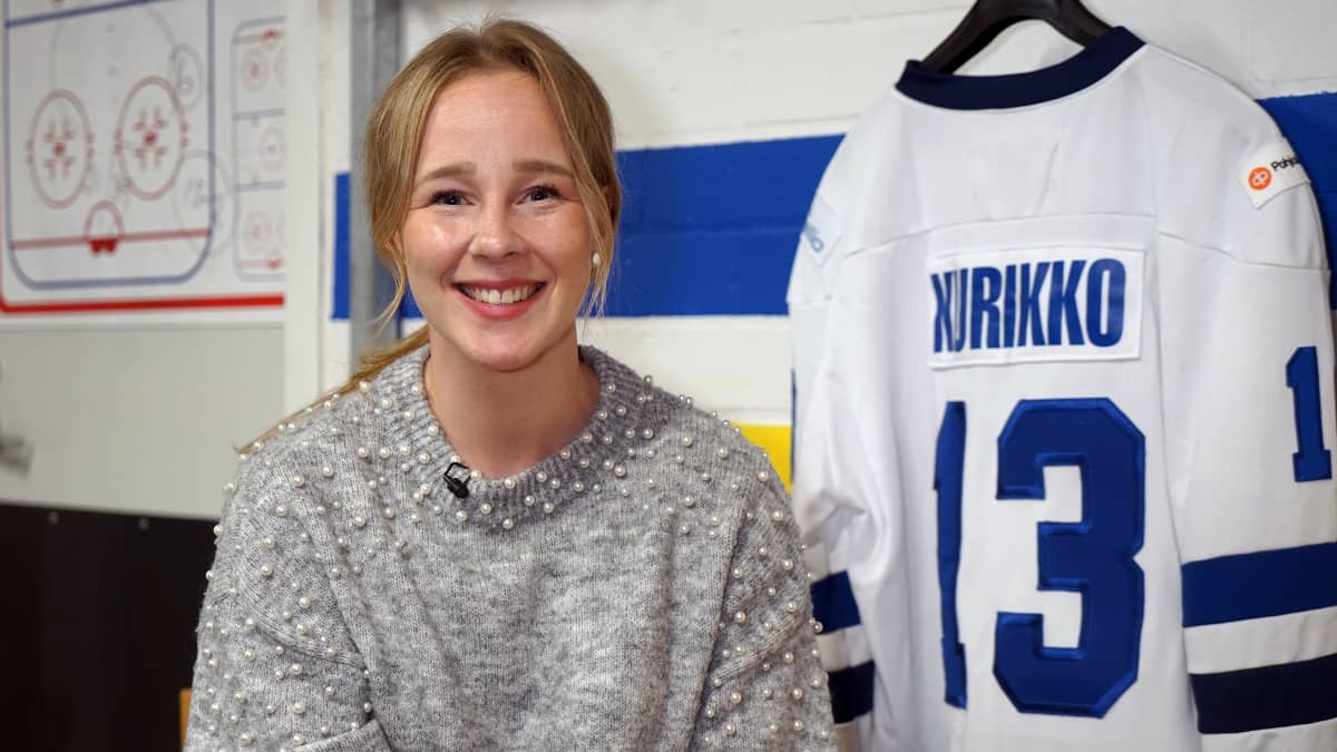 Suomen ringettemaajoukkueen varakapteeni Katariina Kurikko kuvassa.