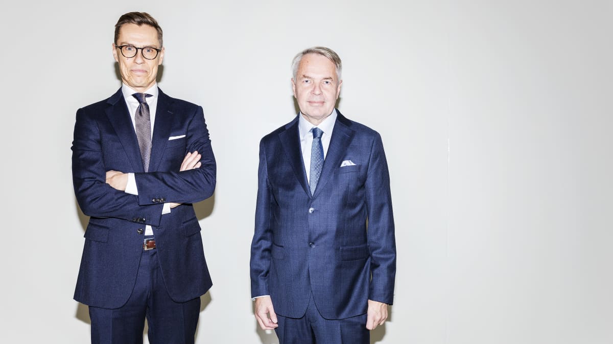 Alexander Stubb and Pekka Haavisto. Photo: Silja Viitala / Yle