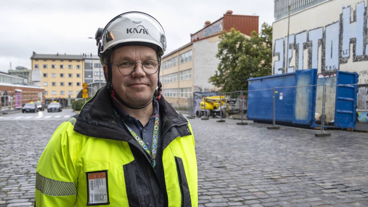 Maankäyttöinsinööri Janne Tervo.