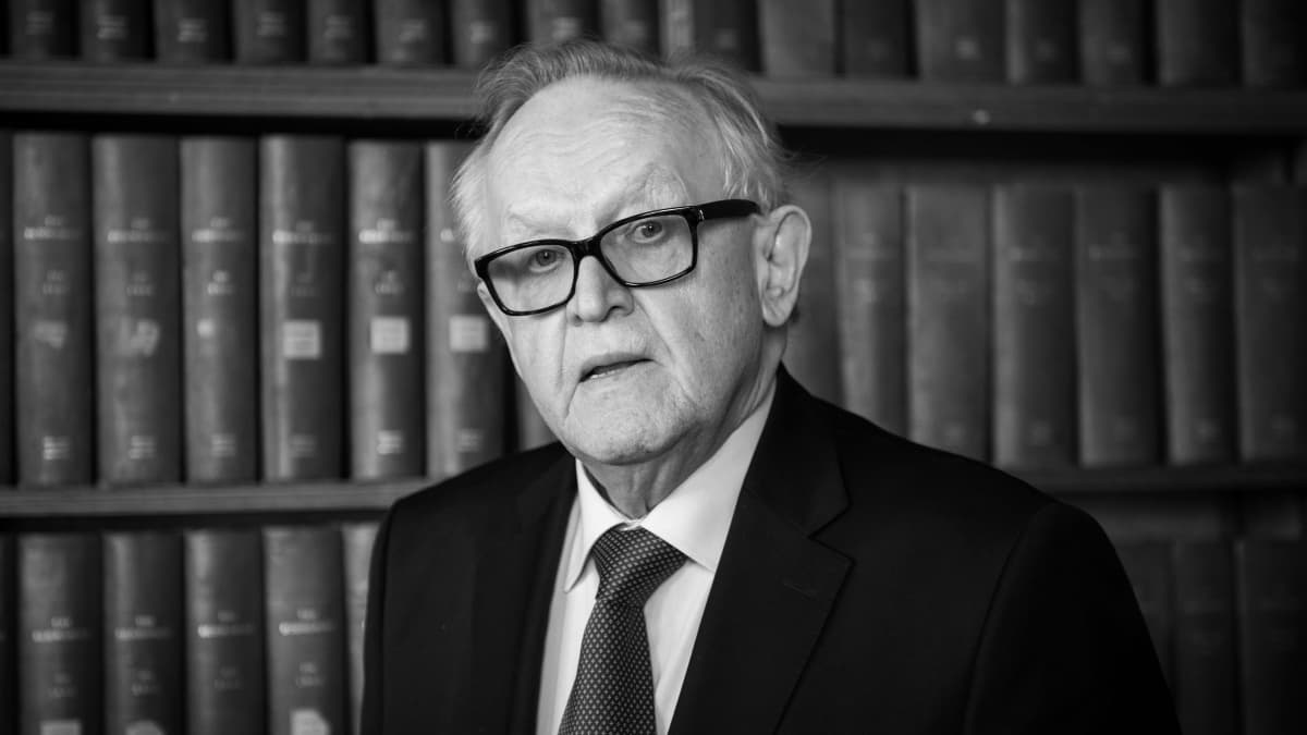 President Martti Ahtisaari. Photo: Roger Askew / AOP