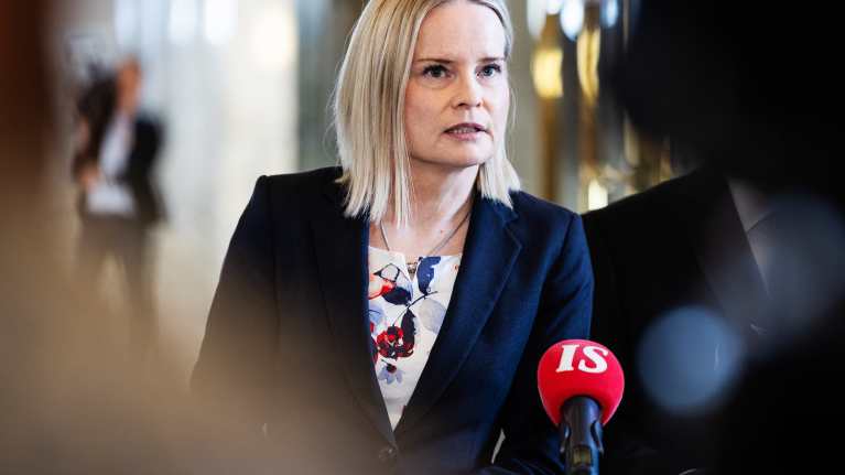 Fundamental Finns chairman Riikka Purra does not approve of Vornane’s act. Photo: Silja Viitala / Yle