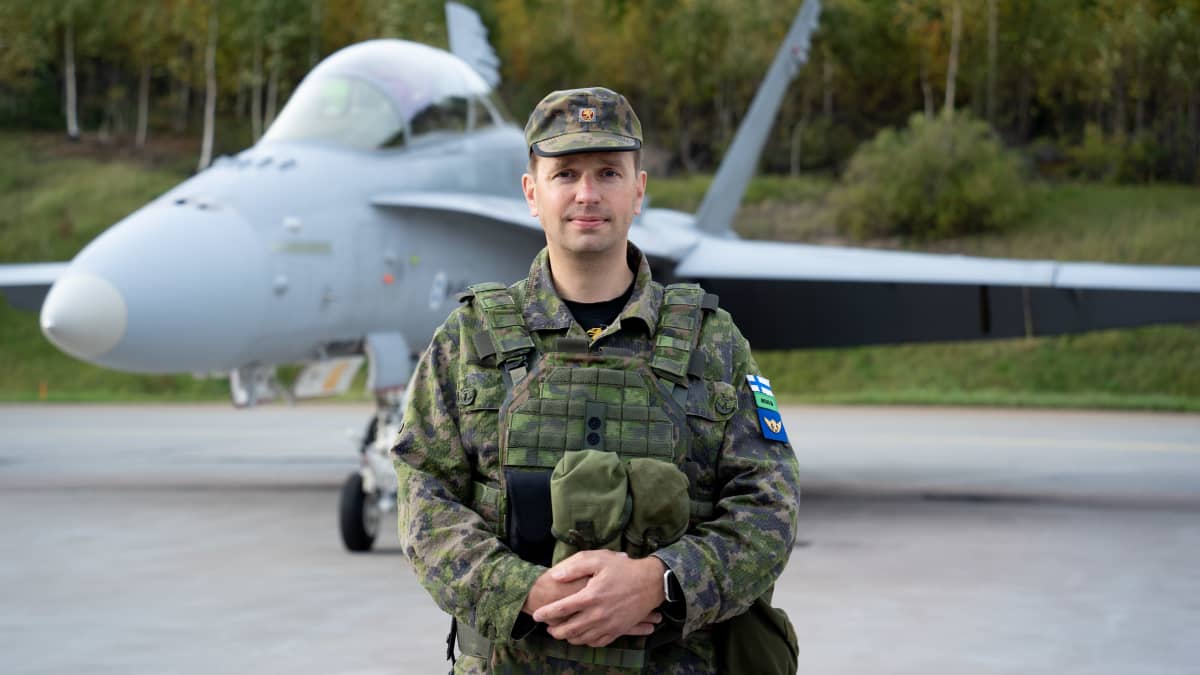 Petri Landkammer, esikuntapäällikkö everstiluutnantti, Satakunnan lennosto.