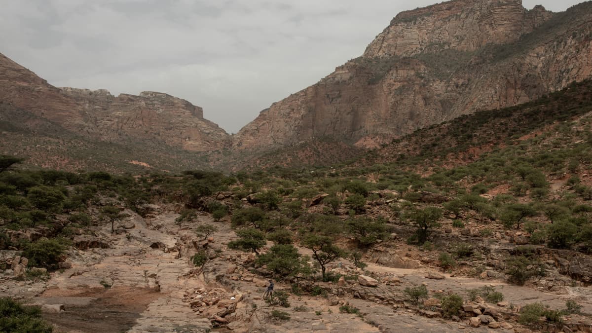 Tigray tunnetut kalliokirkot olivat ennen sotiaa Etiopian huippunähtävyys.