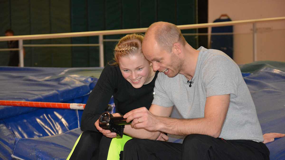 Wilma Murto och Jarno Koskinen, Kuppis, februari 2016.