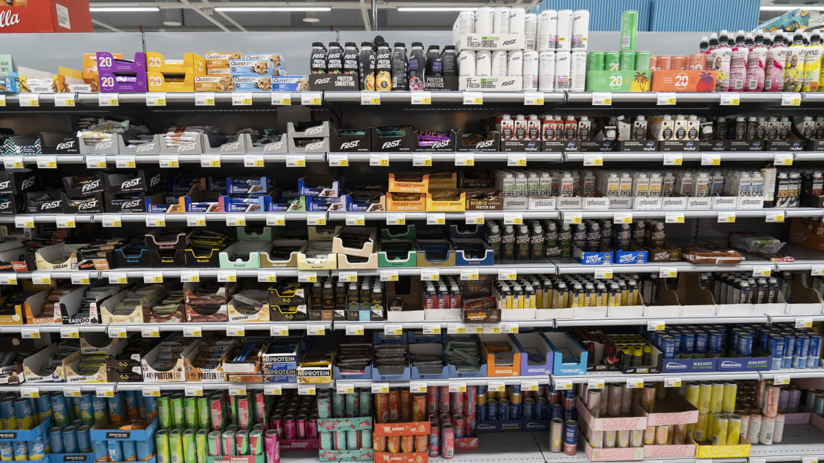 Proteiinilisäravinneruokia Prismassa