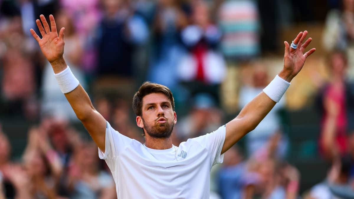 Cameron Norrie kuvassa.