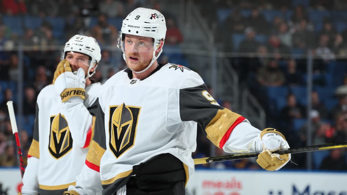 Vegasin pelaaja Jack Eichel.