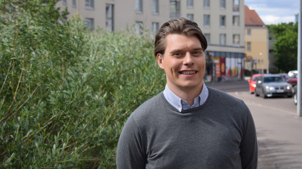 Joel Järvinen, landschef för Uber i Finland och Sverige