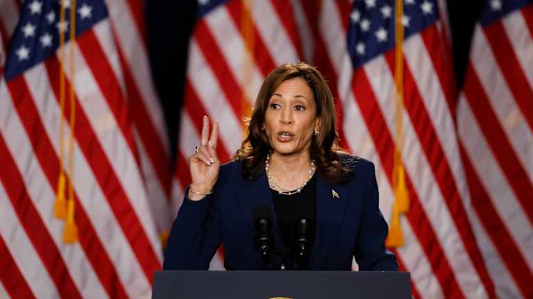 Varapresidentti Kamala Harris on todennäköisesti demokraattien uusi presidenttiehdokas. Kuva: Jeffrey Phelps / AOP