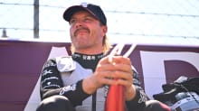 Valtteri Bottas radalla ennen Unkarin F1-kisan starttia.